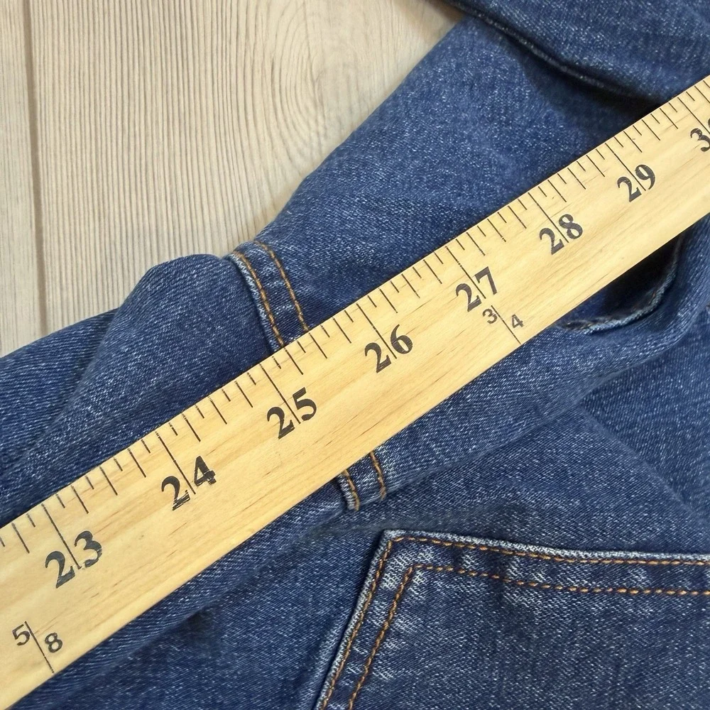 Abercrombie‎ & Fitch 33/16S Skinny High Rise Blue Jeans Curve Love
